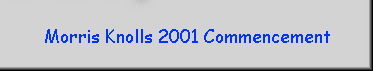 Morris Knolls 2001 Commencement