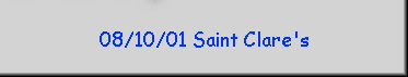 08/10/01 Saint Clare's