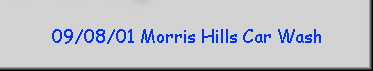 09/08/01 Morris Hills Car Wash